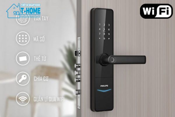 Thiết bị smarthome - Khóa cửa thông minh wifi Philips DDL603E - 2