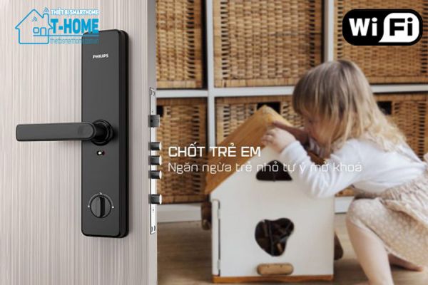 Thiết bị smarthome - Khóa cửa thông minh wifi Philips DDL603E - 3