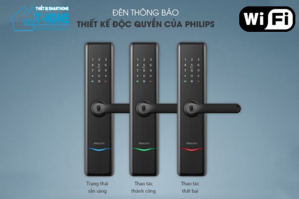 Thiết bị smarthome - Khóa cửa thông minh wifi Philips PL7300 - 1