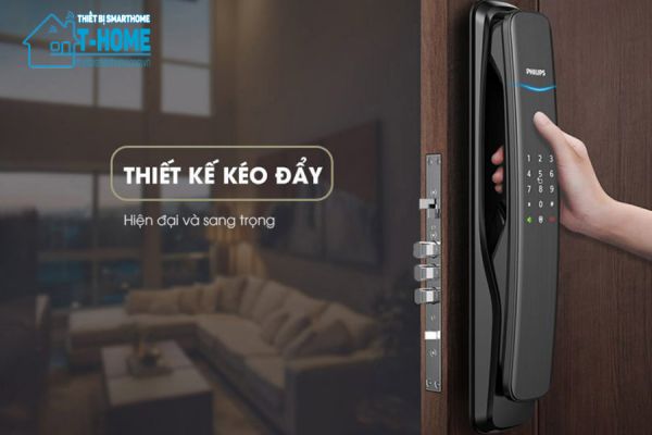 Thiết bị smarthome - Khóa cửa vân tay Philips DDL702E - 2