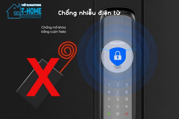 Thiết bị smarthome - Khóa cửa vân tay Philips DDL702E - 4