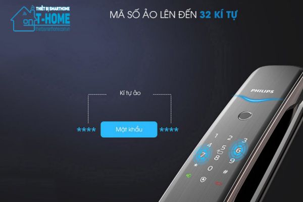 Thiết bị smarthome - Khóa cửa vân tay Philips DDL702E - 5