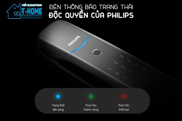 Thiết bị smarthome - Khóa cửa vân tay Philips DDL702E - 6