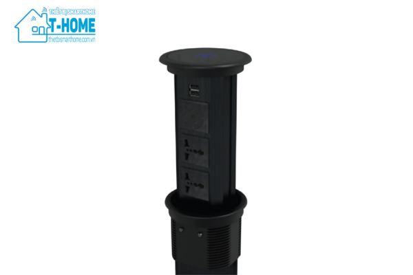 Thiết Bị Smarthome - Ổ cắm âm bàn đa năng Azura POP02 - 2