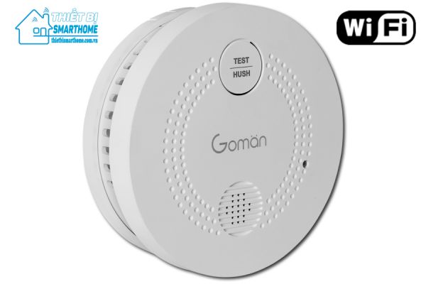 Thiết bị smarthome - Thiết bị báo khói thông minh wifi goman 3