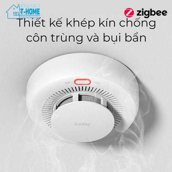 Thiết bị smarthome - Cảm biến khói thông minh zigbee Aqara HM1S-G01 - 3