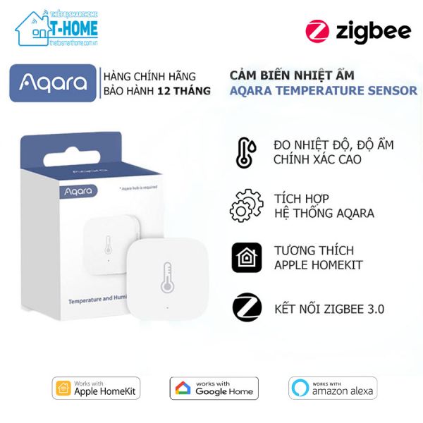 Thiết bị smarthome - Cảm biến nhiệt độ và độ ẩm Aqara - 2