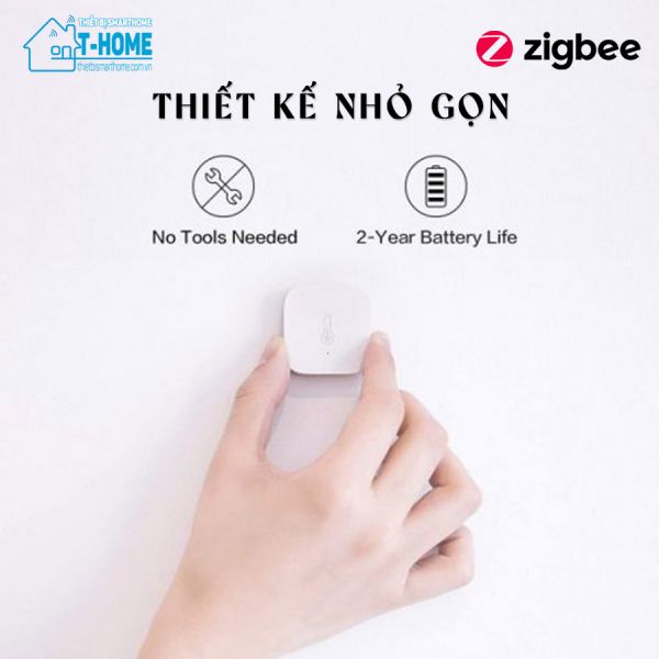 Thiết bị smarthome - Cảm biến nhiệt độ và độ ẩm Aqara - 4