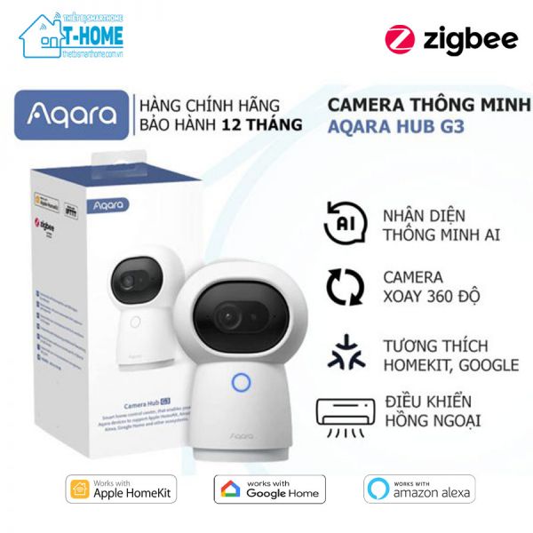 Thiết bị smarthome -Camera thông minh Aqara Hub G3 - 1
