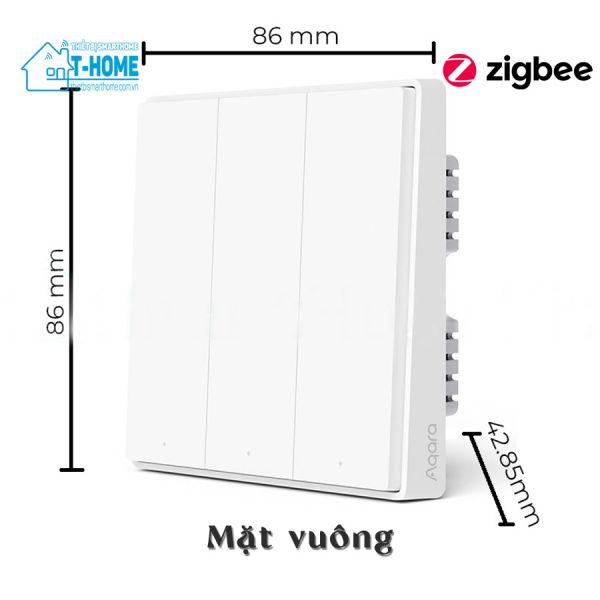 Thiết bị smarthome - Công tắc thông minh Aqara D1 - 6