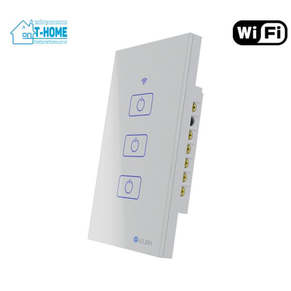 Thiết bị smarthome - Công tắc thông minh wifi Azura 3 nút