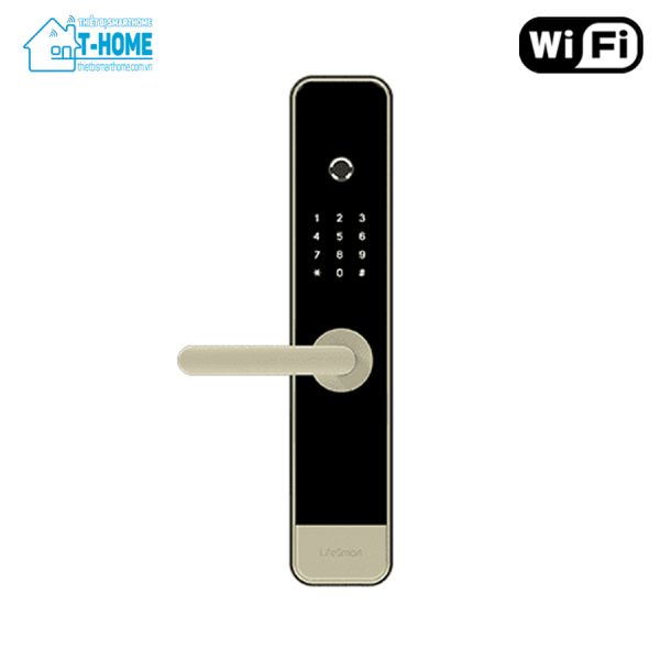 Thiết Bị Smarthome - Khóa cửa thông minh Lifesmart C200 gold