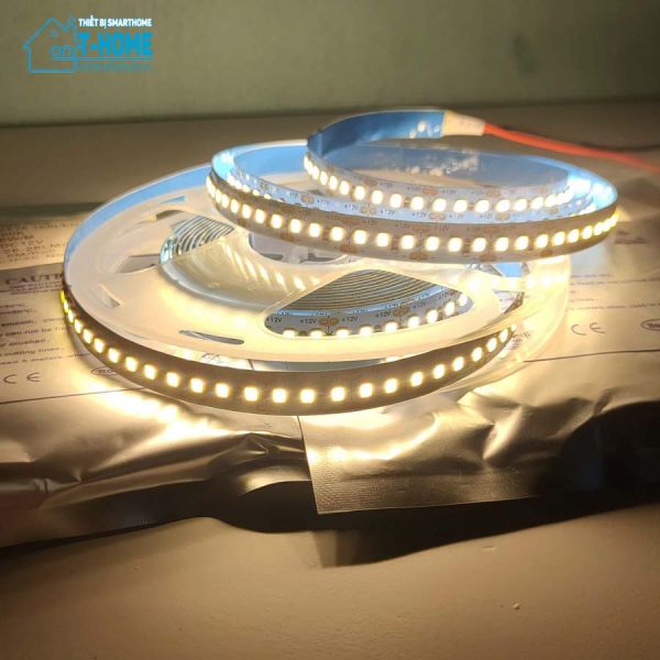 Thiết bị smarthome - Led dây 12V 168 chip siêu sáng AS 3000k