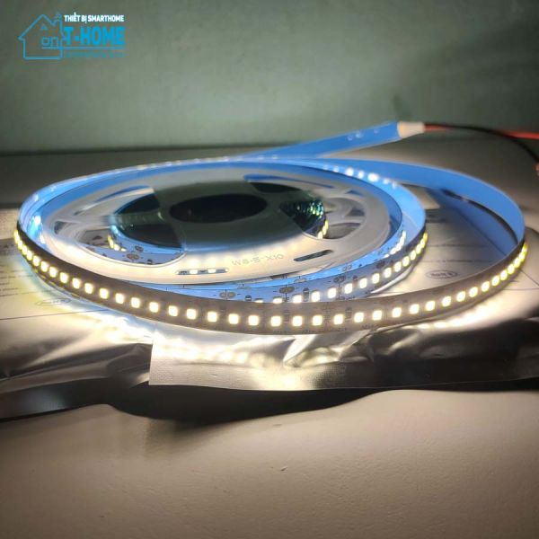 Thiết bị smarthome - Led dây 12V 168 chip siêu sáng AS 4000k - 1