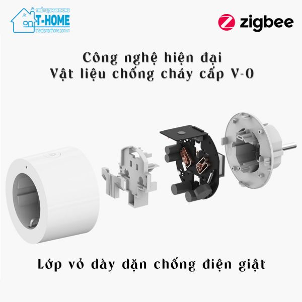 Thiết bị smarthome - Ổ cắm thông minh Aqara - 4