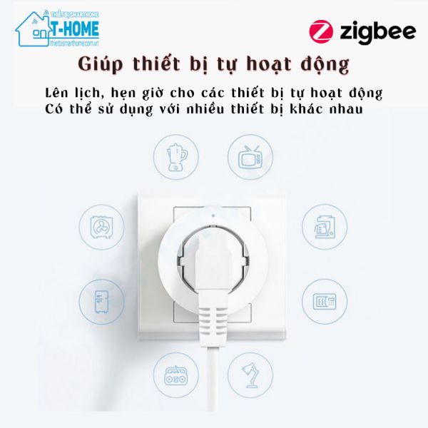 Thiết bị smarthome - Ổ cắm thông minh Aqara - 5