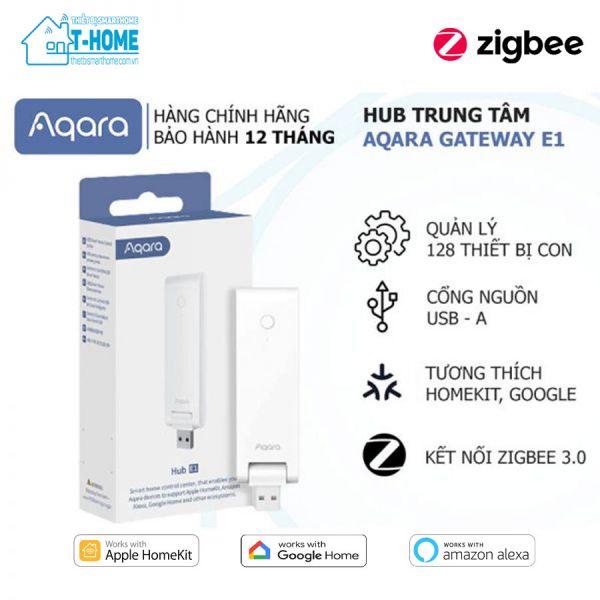 Thiết bị smarthome - Trung tâm điều khiển Aqara Hub E1