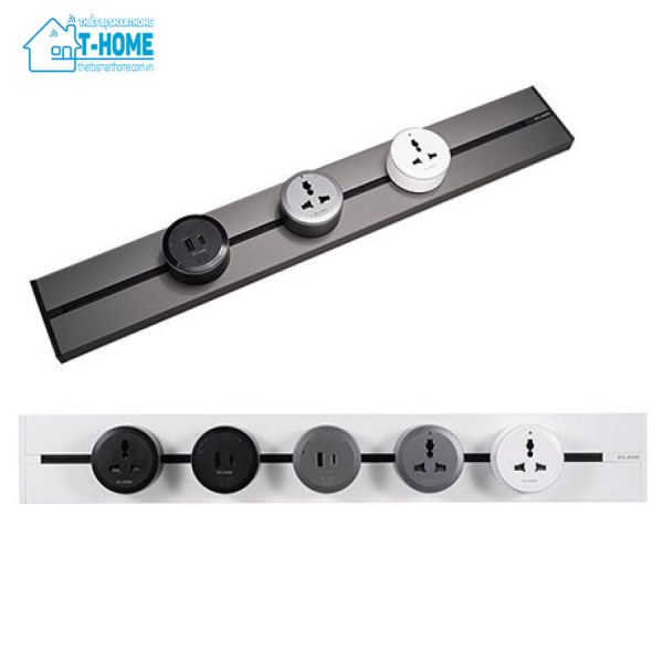THome - Bộ ổ cắm thanh ray trượt Klass 60Cm