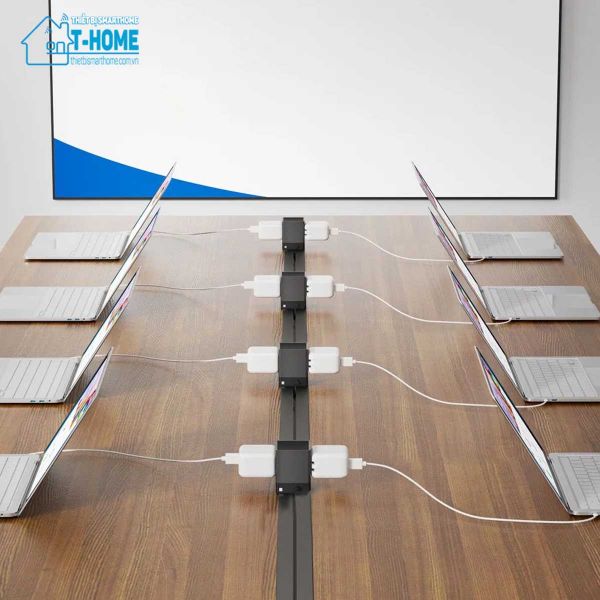 Thiết bị smarthome - Bộ ổ cắm ray thanh trượt thông minh Joye - 4