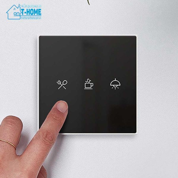 THome - Công tắc thông minh LifeSmart Nature 2 nút LS220 - 1