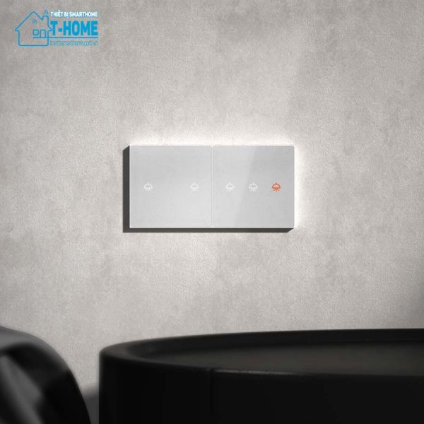 THome - Công tắc thông minh LifeSmart Nature 3 nút LS220 - 2