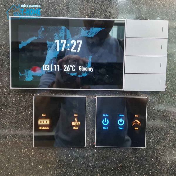 THome - Công tắc thông minh LifeSmart Nature 1 nút LS220 - 6
