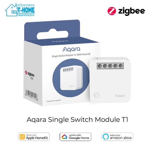 Thiết Bị Smarthome - Relay công tắc 1 kênh Aqara T1 - 1