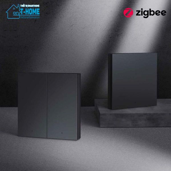 THome - Công tắc thông minh Aqara H1 1 nút màu xám đen 2